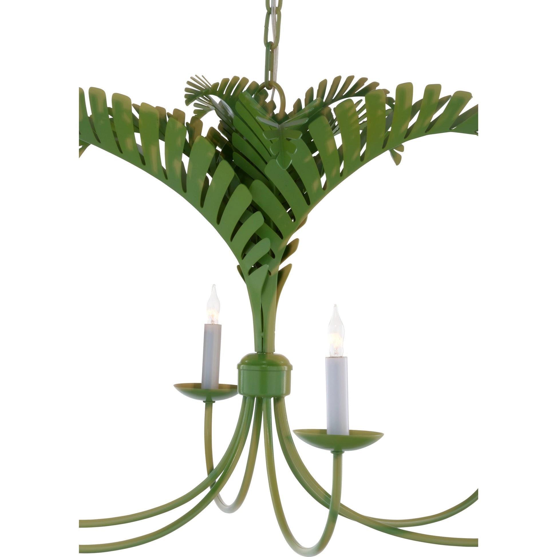 Royal Palm Chandelier by Wildwood. Made from unique in a coastal style.