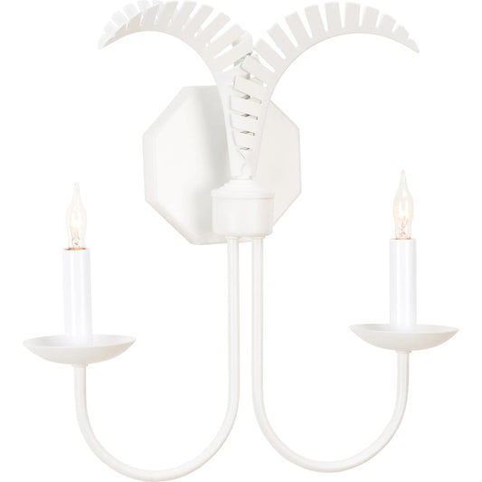 Petite Palm Sconce by Wildwood. Made from unique in a unique style.