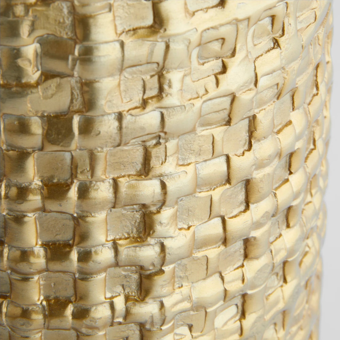 014 SI-2444887 | Closeup | Artemios Tall Vase by Cyan Design in gold. Made from cast aluminum in a modern style.