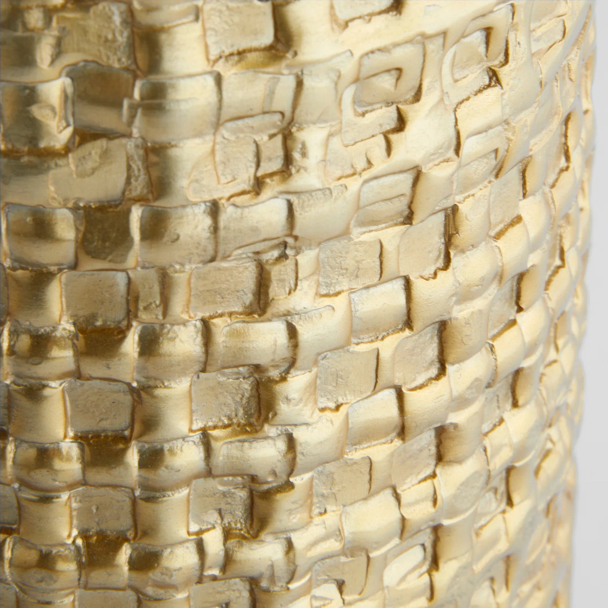 Artemios Tall Vase by Cyan Design in gold. Made from cast aluminum in a modern style.