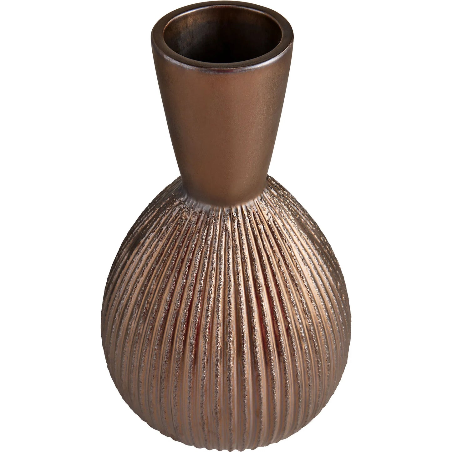 004 SI-2328784 | Additional Silo | Starship Vase by Cyan Design in bronze. Made from ceramic in a rustic style.