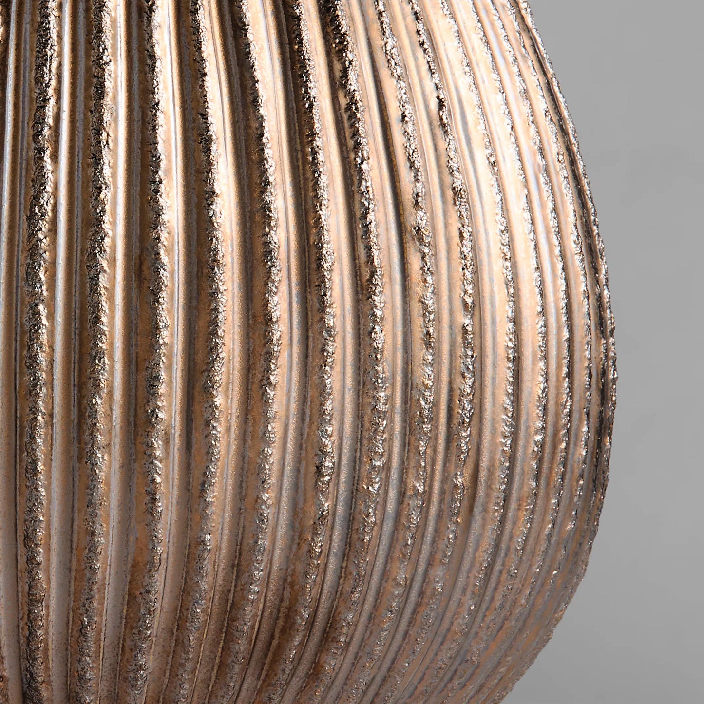 006 SI-2328784 | Closeup | Starship Vase by Cyan Design in bronze. Made from ceramic in a rustic style.