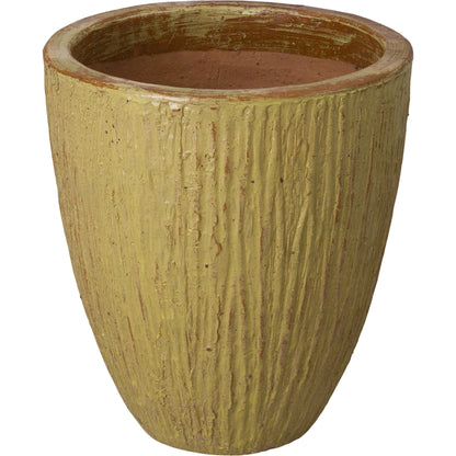 Ripple Planter by Emissary USA in glossy glaze. Made from ceramic in a modern style.
