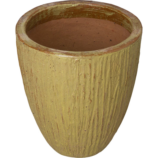 Ripple Planter by Emissary USA in glossy glaze. Made from ceramic in a modern style.