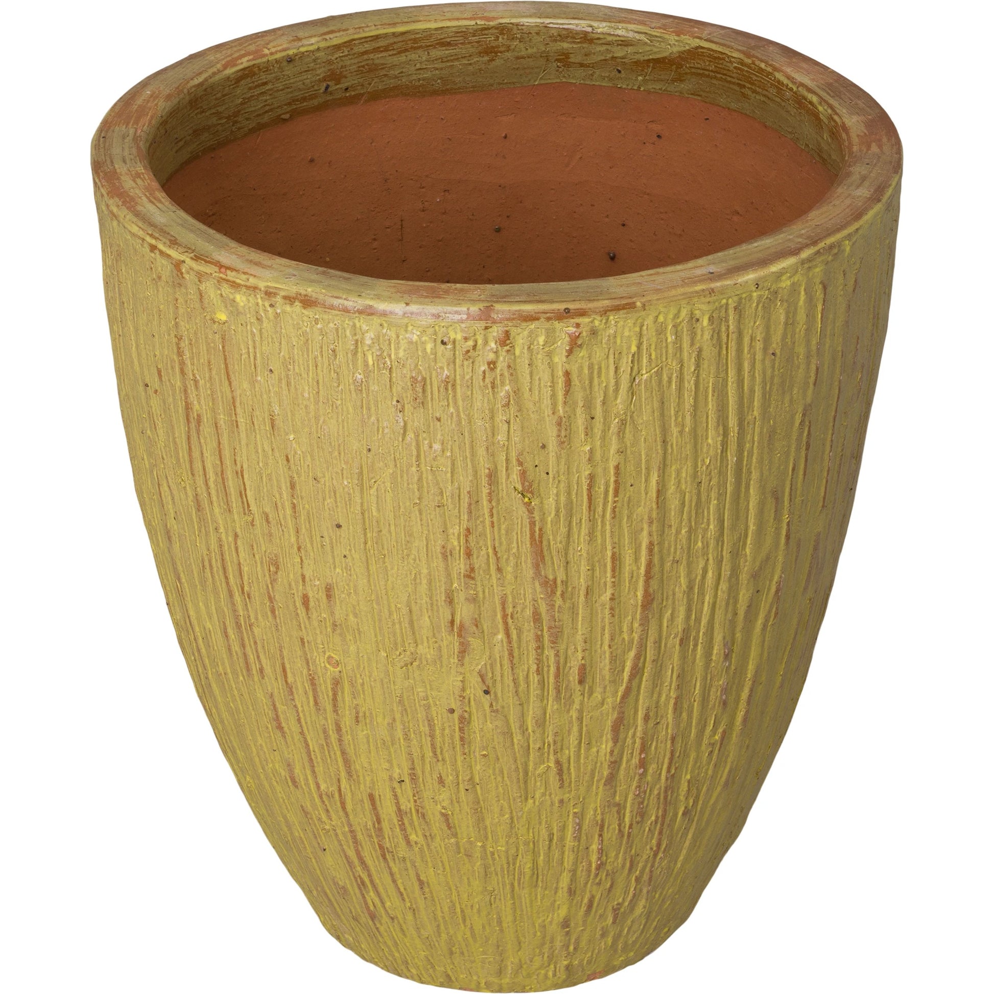 Ripple Planter by Emissary USA in glossy glaze. Made from ceramic in a modern style.