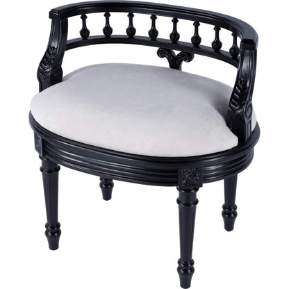 Hathaway Vanity Seat by Butler Specialty Company. Made from unique in a traditional style.