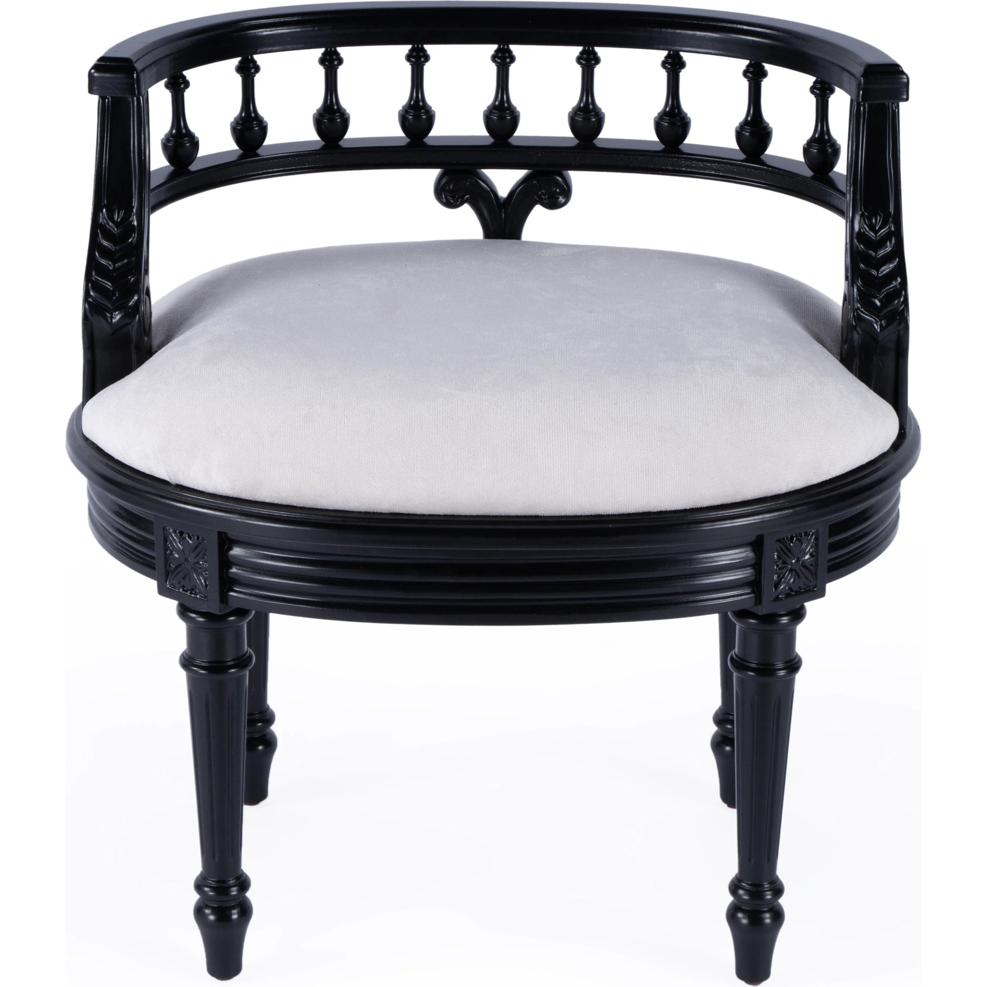 Hathaway Vanity Seat by Butler Specialty Company. Made from unique in a traditional style.