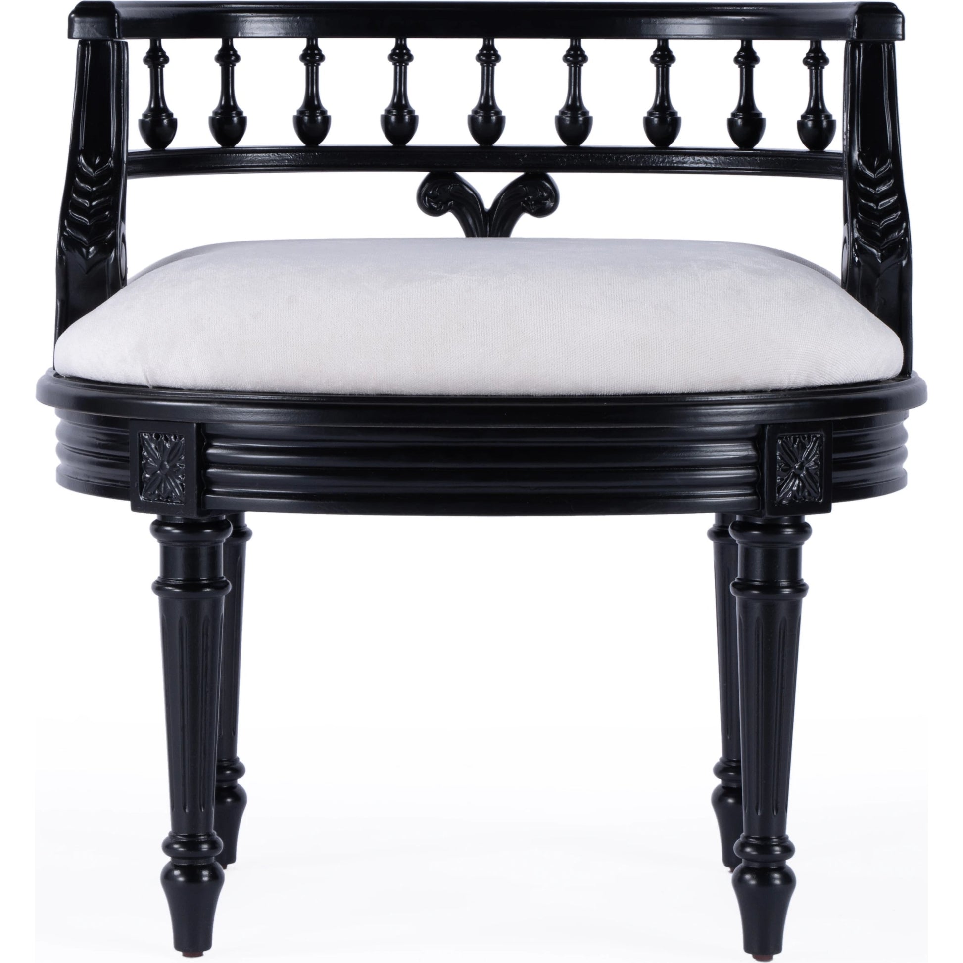 Hathaway Vanity Seat by Butler Specialty Company. Made from unique in a traditional style.