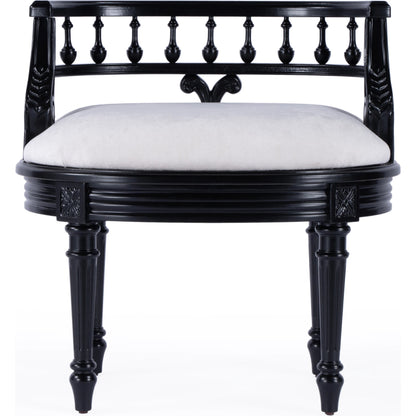 Hathaway Vanity Seat by Butler Specialty Company. Made from unique in a traditional style.