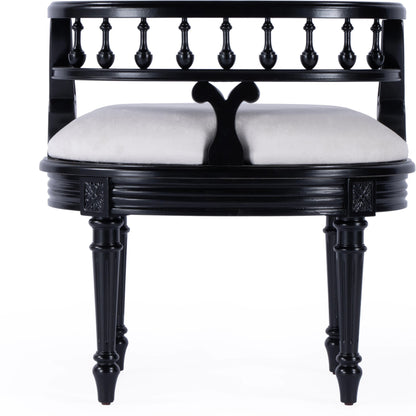 Hathaway Vanity Seat by Butler Specialty Company. Made from unique in a traditional style.