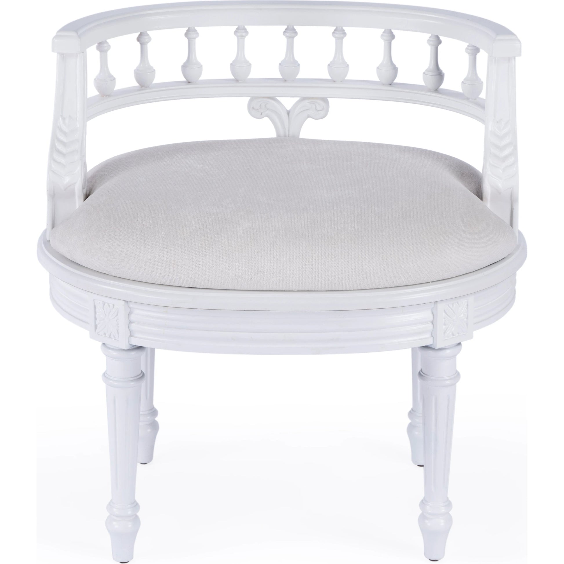 Hathaway Vanity Seat by Butler Specialty Company. Made from unique in a traditional style.