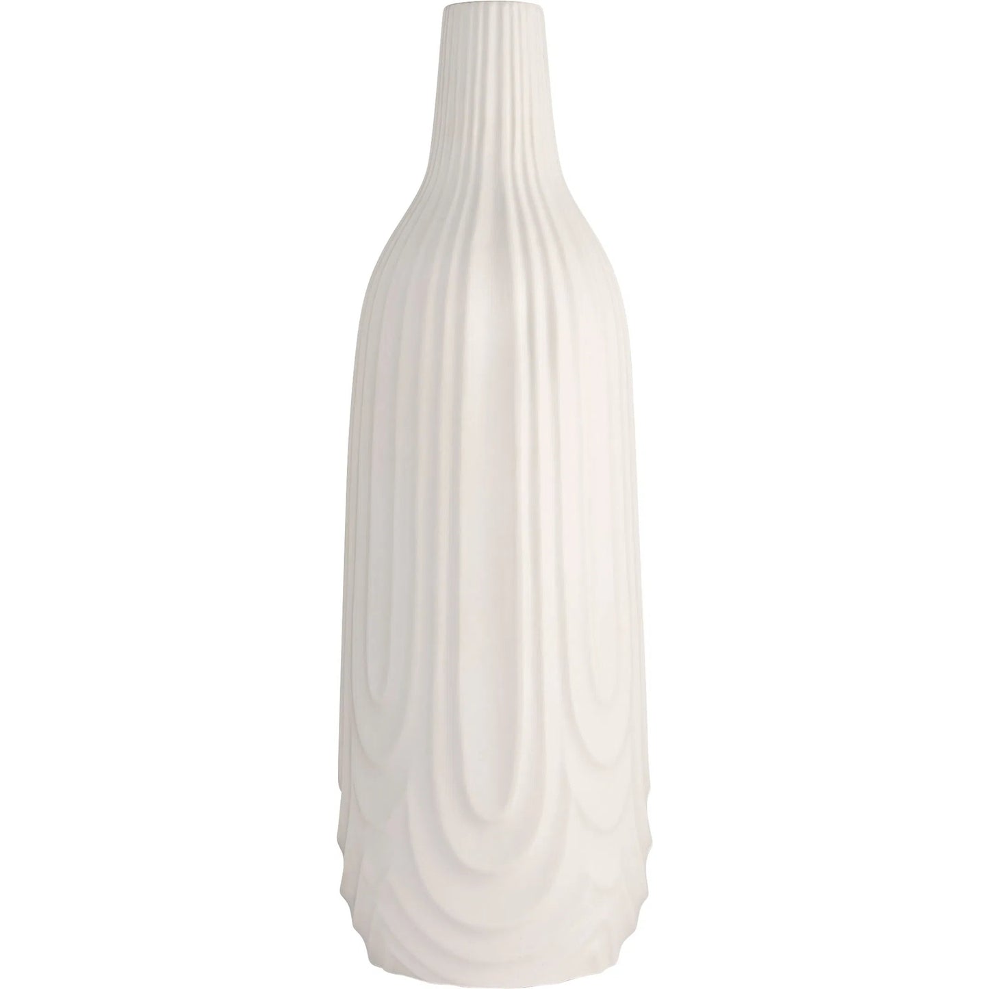 001 SI-2328697 | Primary Silo | Nigel Vase by Cyan Design in white. Made from ceramic in a modern style.