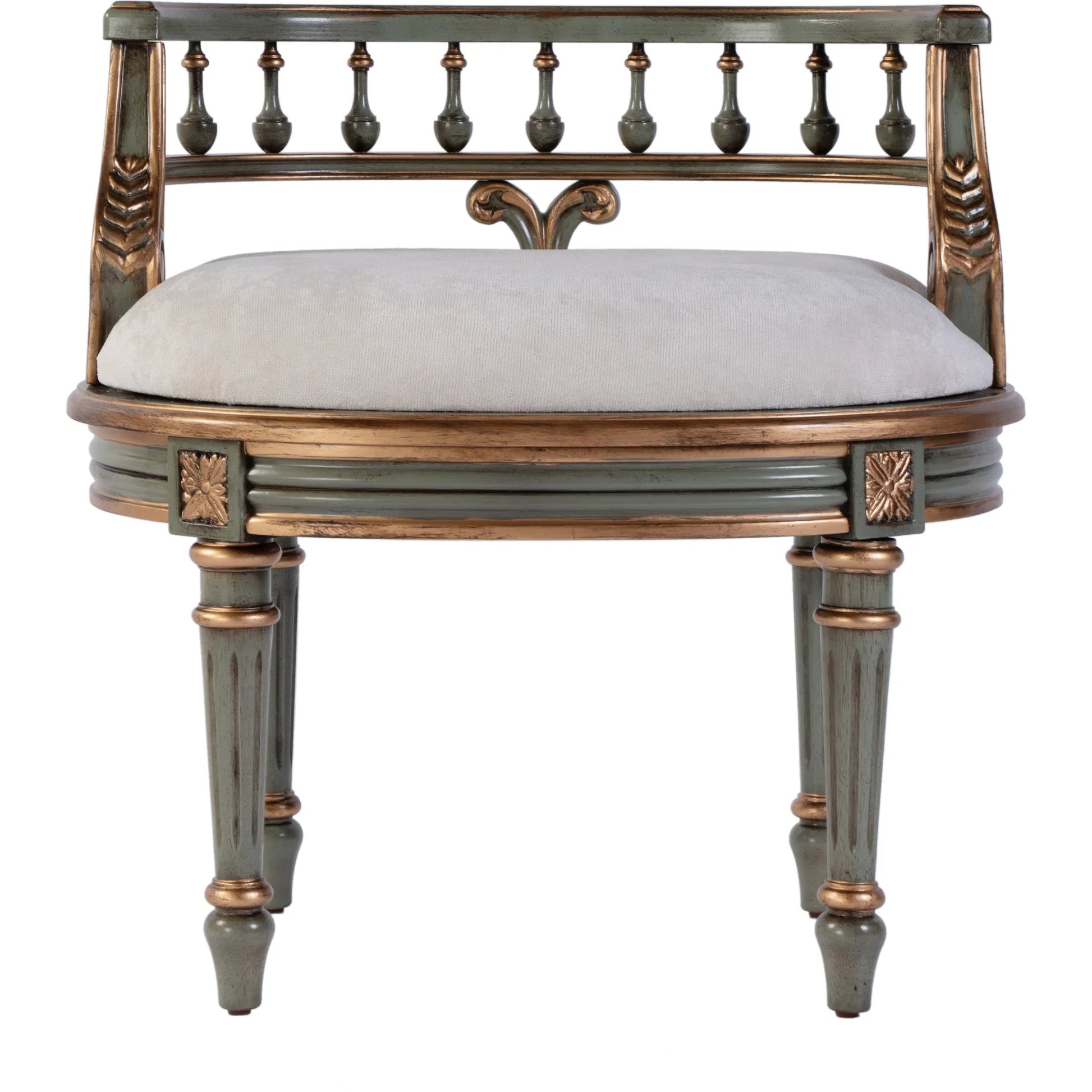 Hathaway Vanity Seat by Butler Specialty Company. Made from unique in a traditional style.
