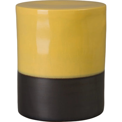 Garden Indoor/Outdoor Stool Table by Emissary in semi-glossy glaze. Made from ceramic in a unique style.