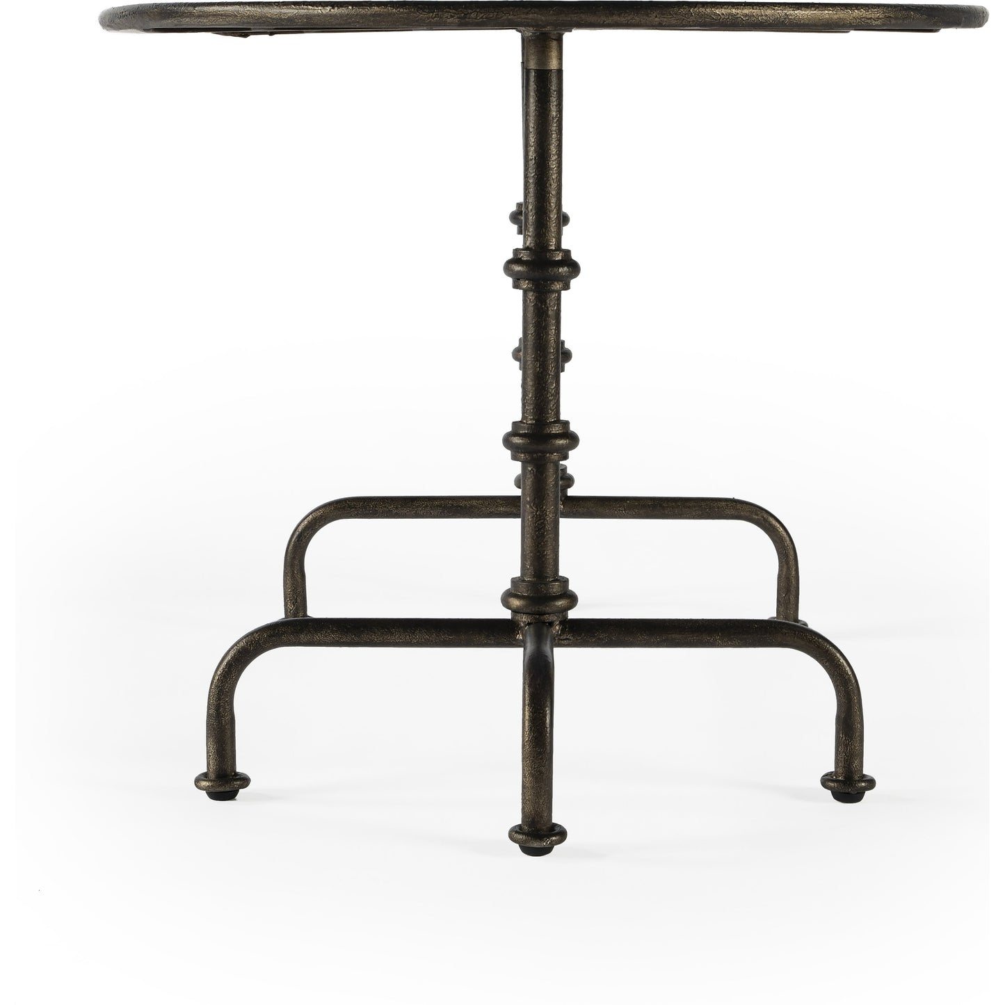 011 O-BUTLER-1224025 | Additional Silo | Kira Metal Cocktail Table by Butler Specialty Company in oil rubbed bronze and bronze. Made from steel, aluminum in a modern style.