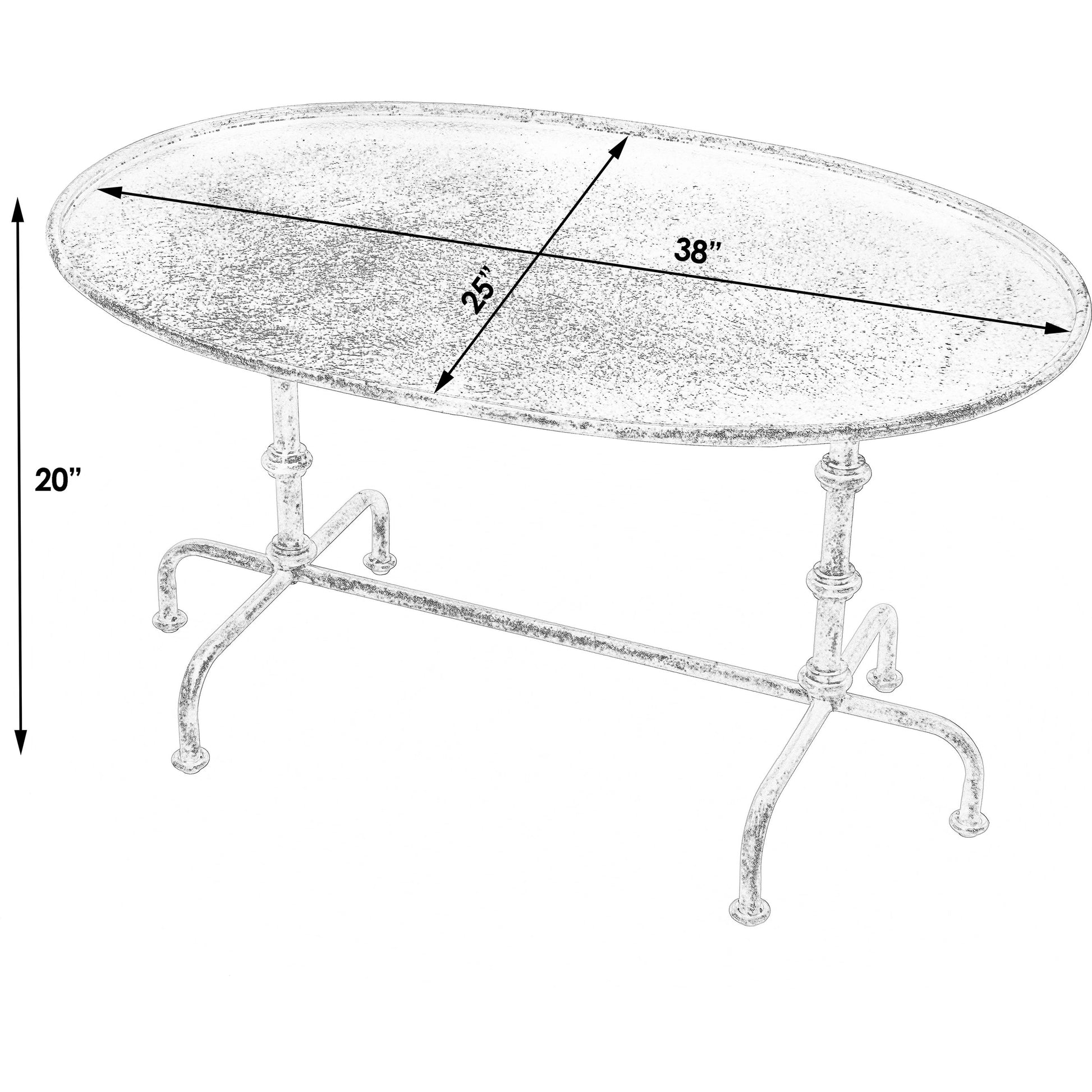 Kira Metal Cocktail Table by Butler Specialty Company in oil rubbed bronze and bronze. Made from steel, aluminum in a modern style.