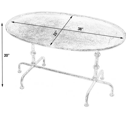 Kira Metal Cocktail Table by Butler Specialty Company in oil rubbed bronze and bronze. Made from steel, aluminum in a modern style.