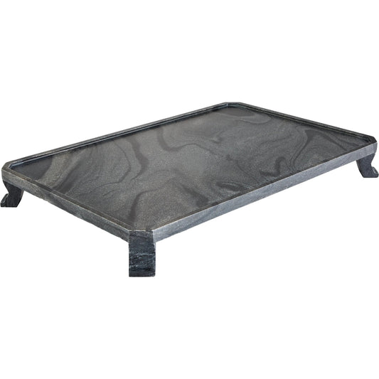 Modern Paw Rectangle Tray by Cyan Design in bheslana. Made from marble in a unique style.