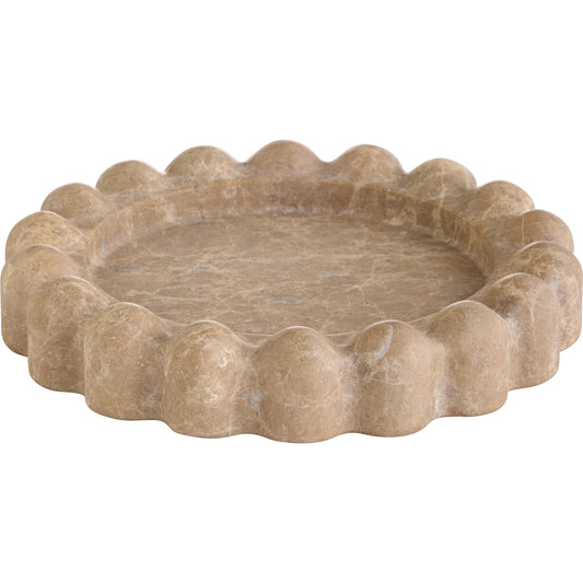 Bracelet Tray by Cyan Design in emperador. Made from marble in a unique style.