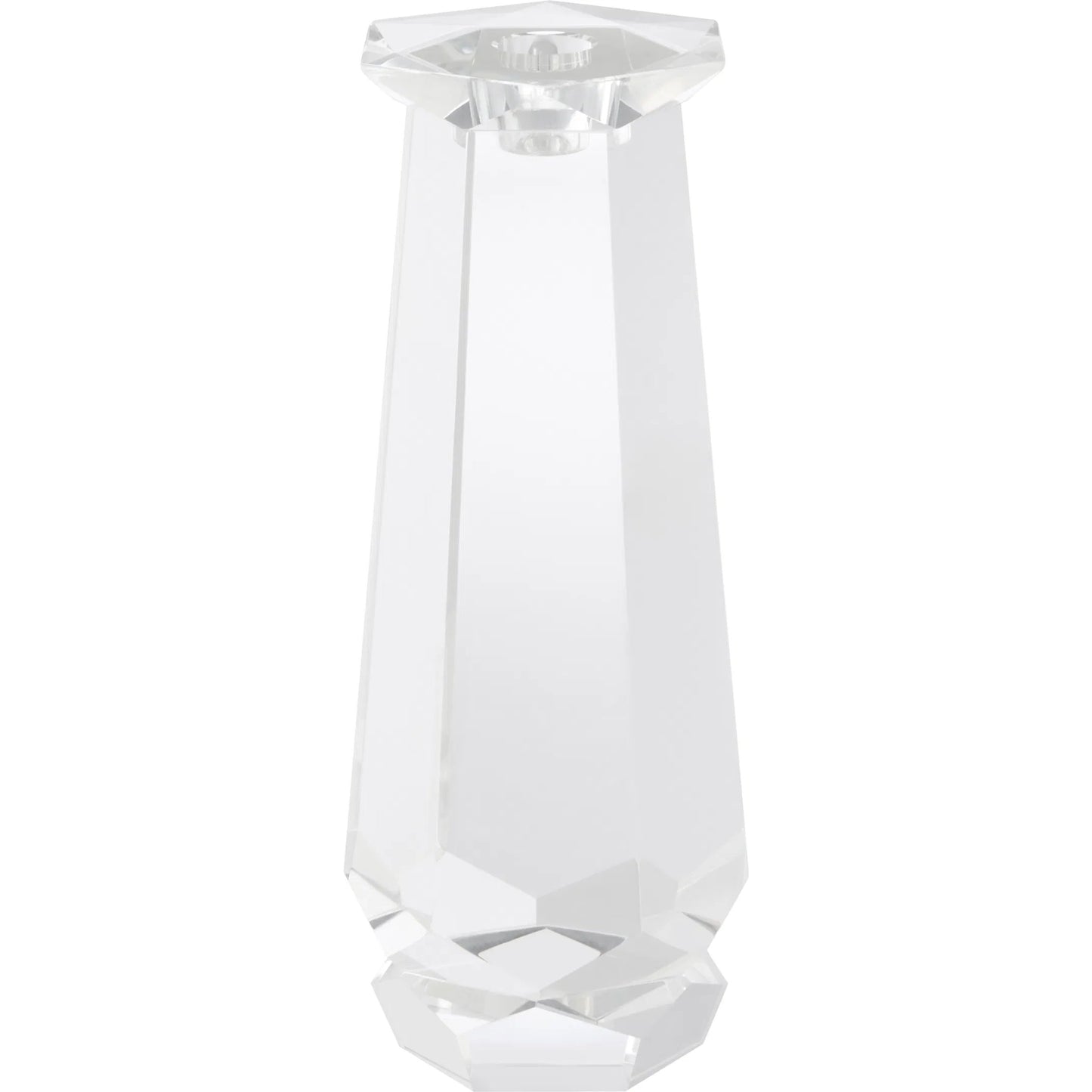 003 SI-2444934 | Primary Silo | Faceted Candleholder by Cyan Design in clear. Made from crystal in a modern style.