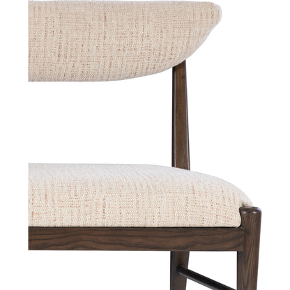 Arlan Bench by Currey and Company in coffee brown, antique brass. Made from ash wood, brass in a modern style.