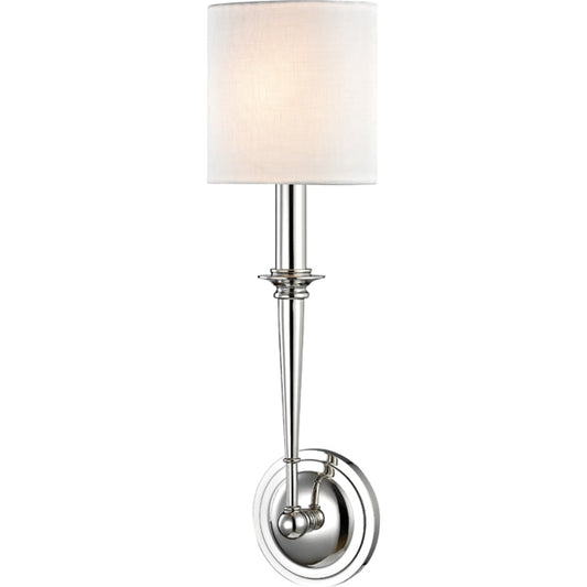 Lourdes Wall Sconce by Hudson Valley. Made from steel in a transitional style.