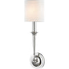 Polished Nickel / 3.75" x 5.5", Off White