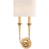 Aged Brass / 3.75" x 6", Off White