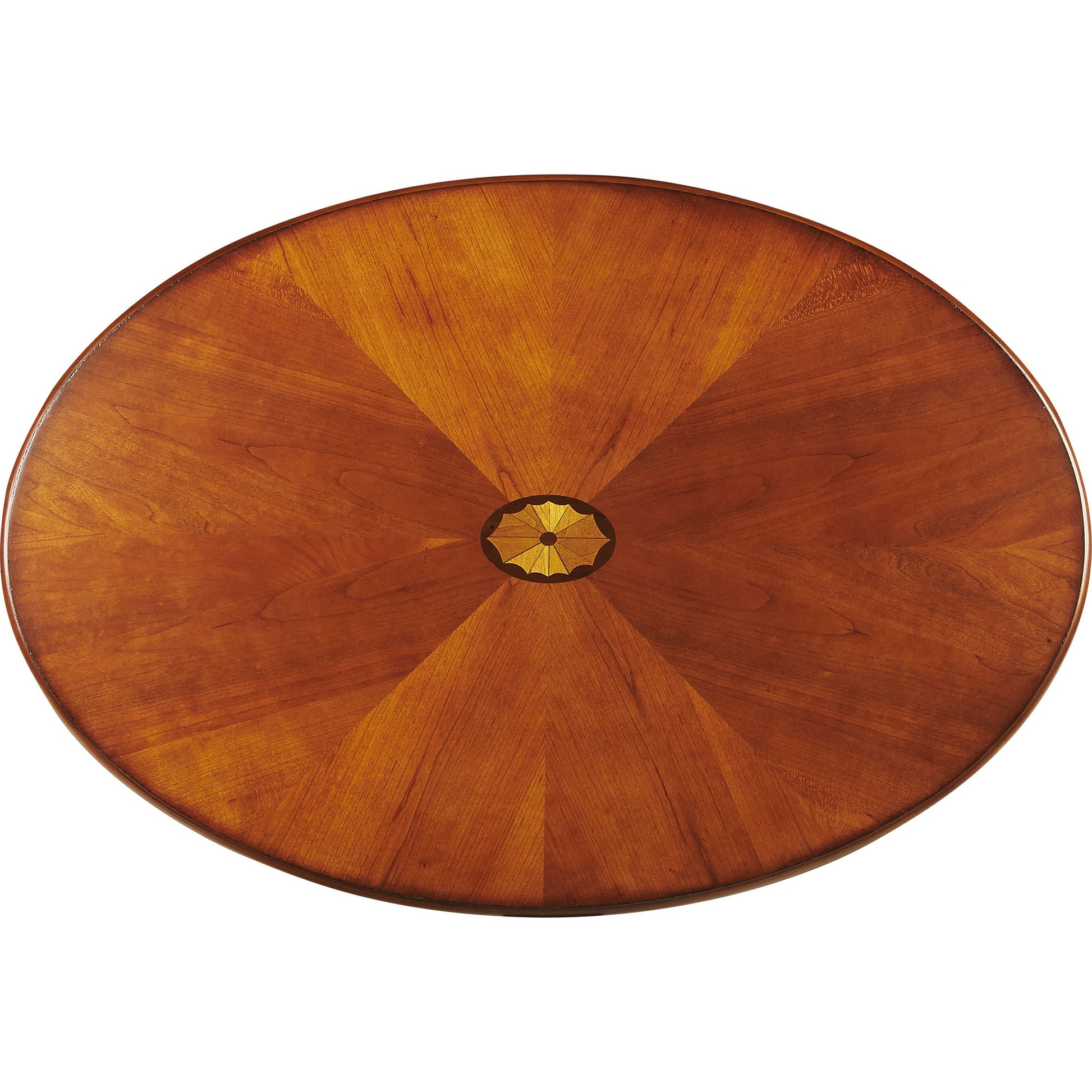 Clayton Cherry Cocktail Table by Butler Specialty Company. Made from poplar solids, mdf, cherry, maple, walnut veneers in a traditional style.