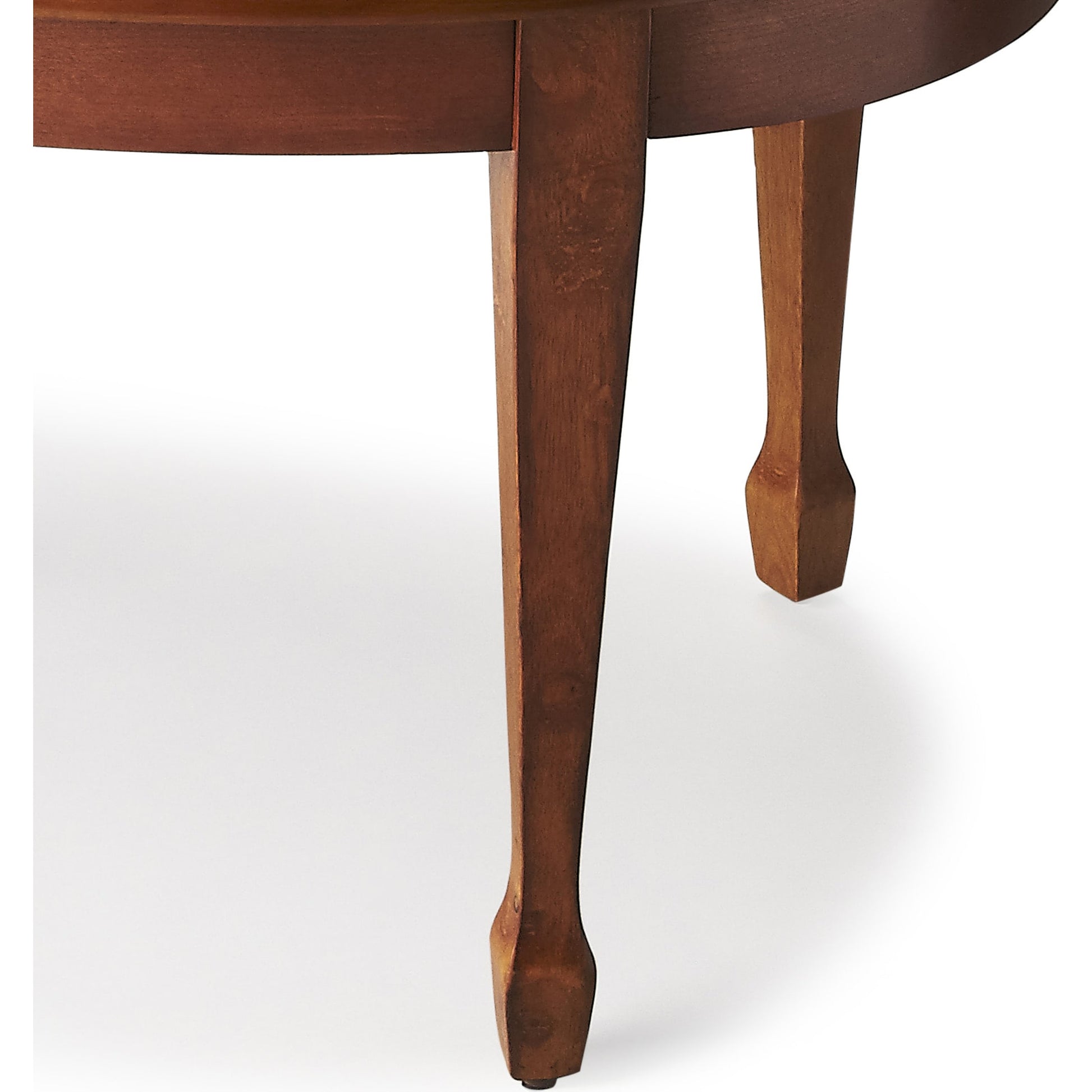 Clayton Cherry Cocktail Table by Butler Specialty Company. Made from poplar solids, mdf, cherry, maple, walnut veneers in a traditional style.