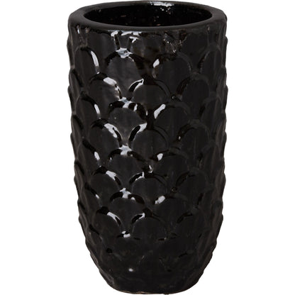 Pinecone Planter by Emissary USA in antique white. Made from unique in a cottage & farmhouse style.