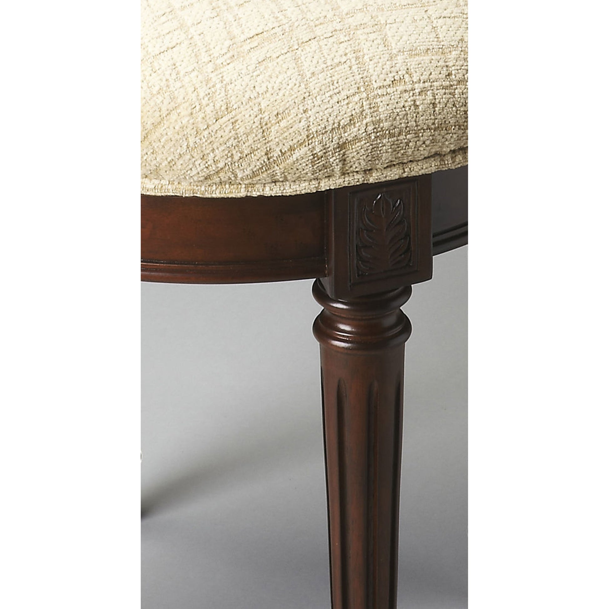 Bernadette Vanity Stool by Butler Specialty Company. Made from unique in a traditional style.