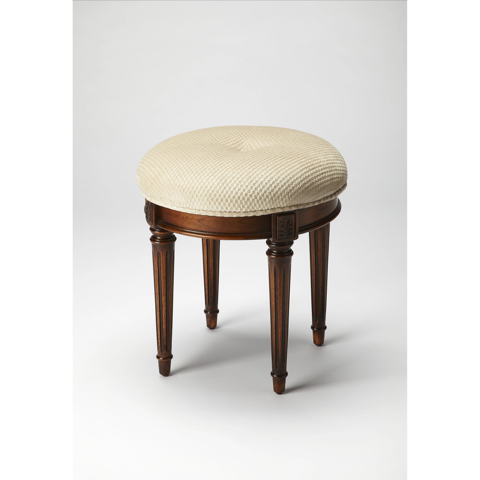 Bernadette Vanity Stool by Butler Specialty Company. Made from unique in a traditional style.