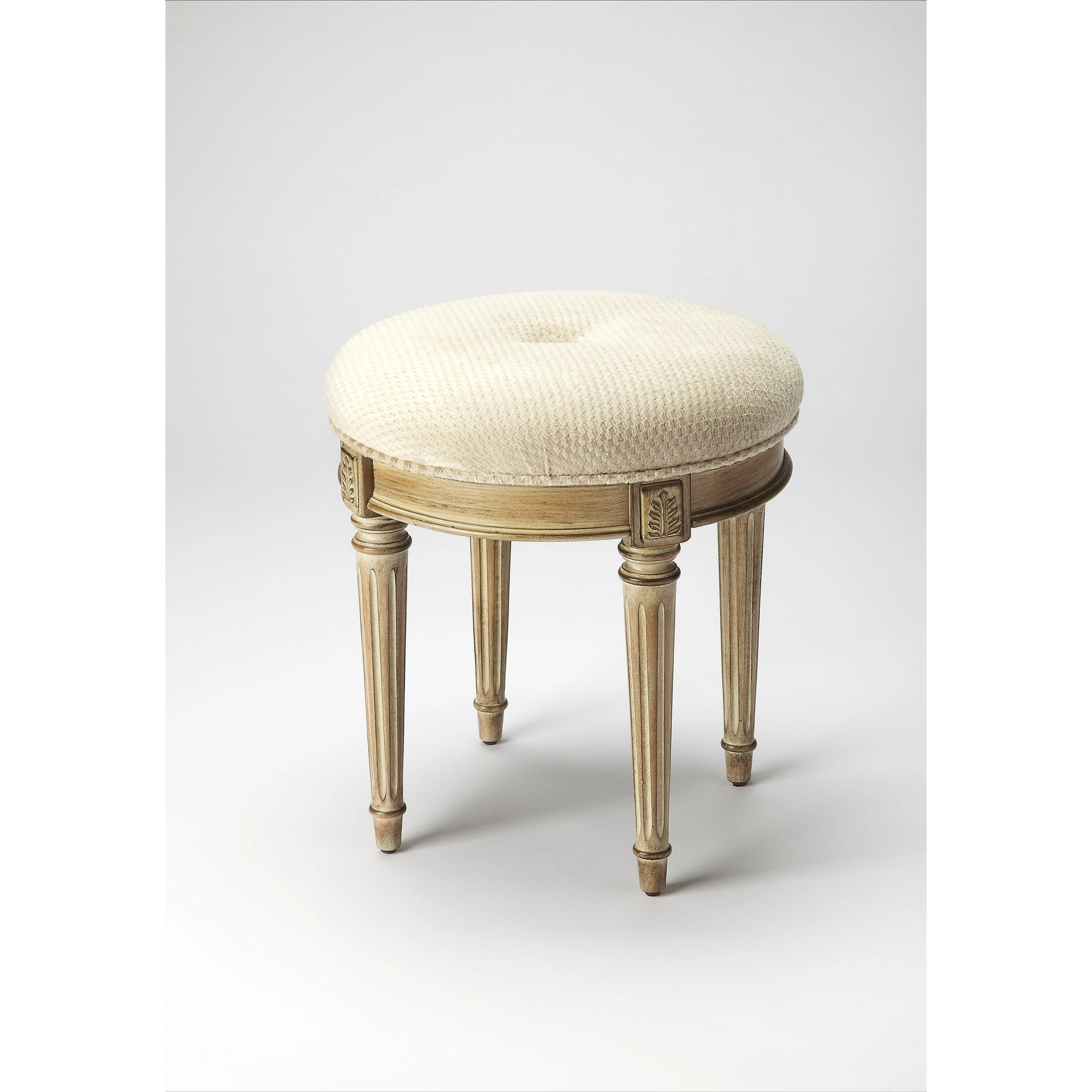 Bernadette Vanity Stool by Butler Specialty Company. Made from unique in a traditional style.