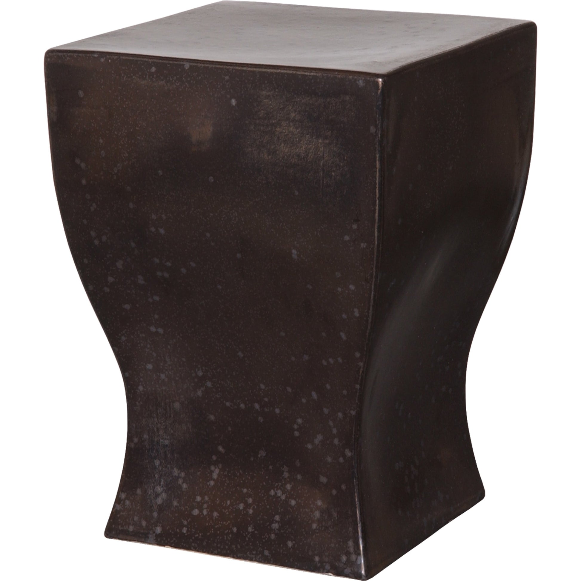 Square Garden Stool by Emissary USA. Made from unique in a transitional style.