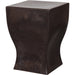 Square Garden Stool by Emissary USA. Made from unique in a transitional style.
