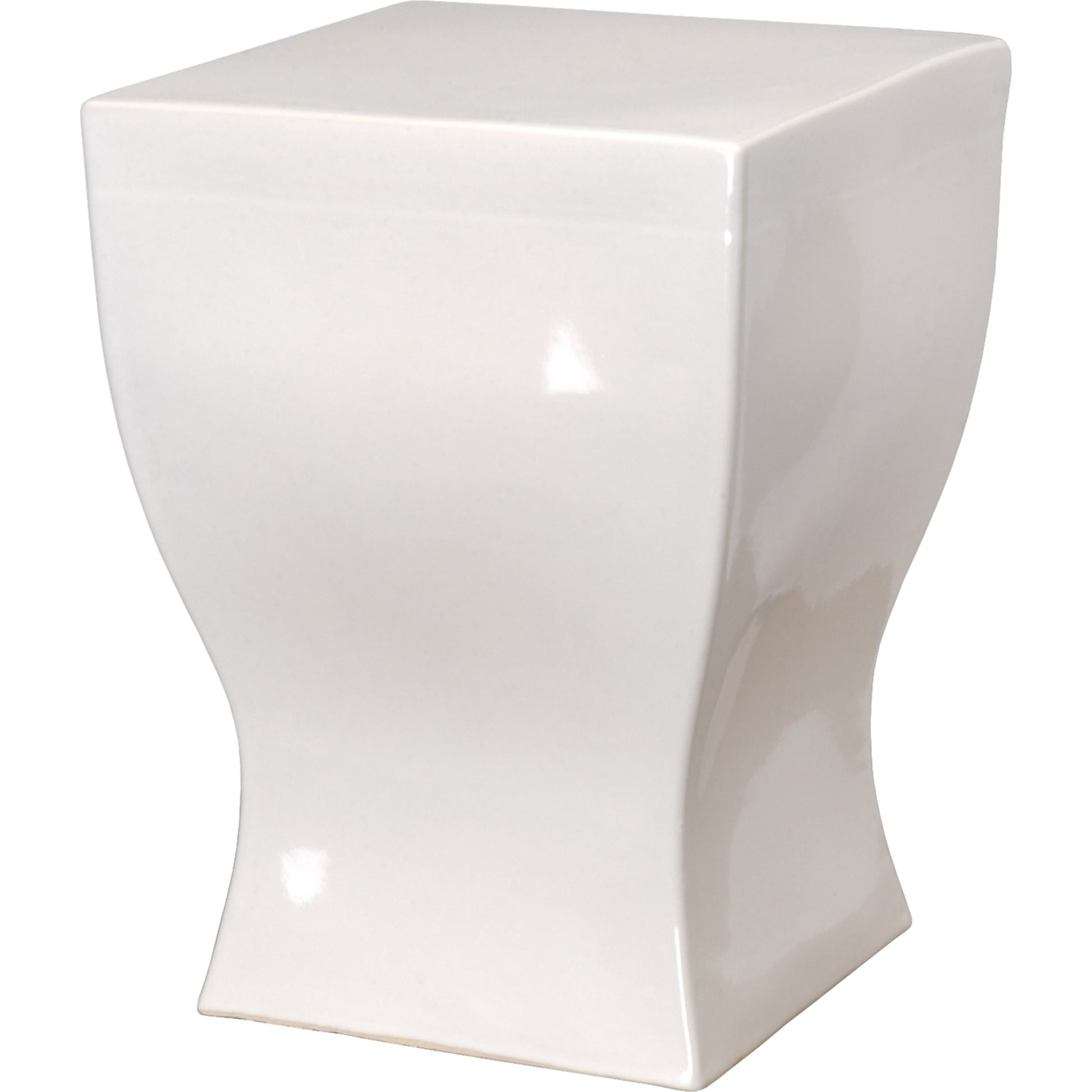 Square Garden Stool by Emissary USA. Made from unique in a transitional style.