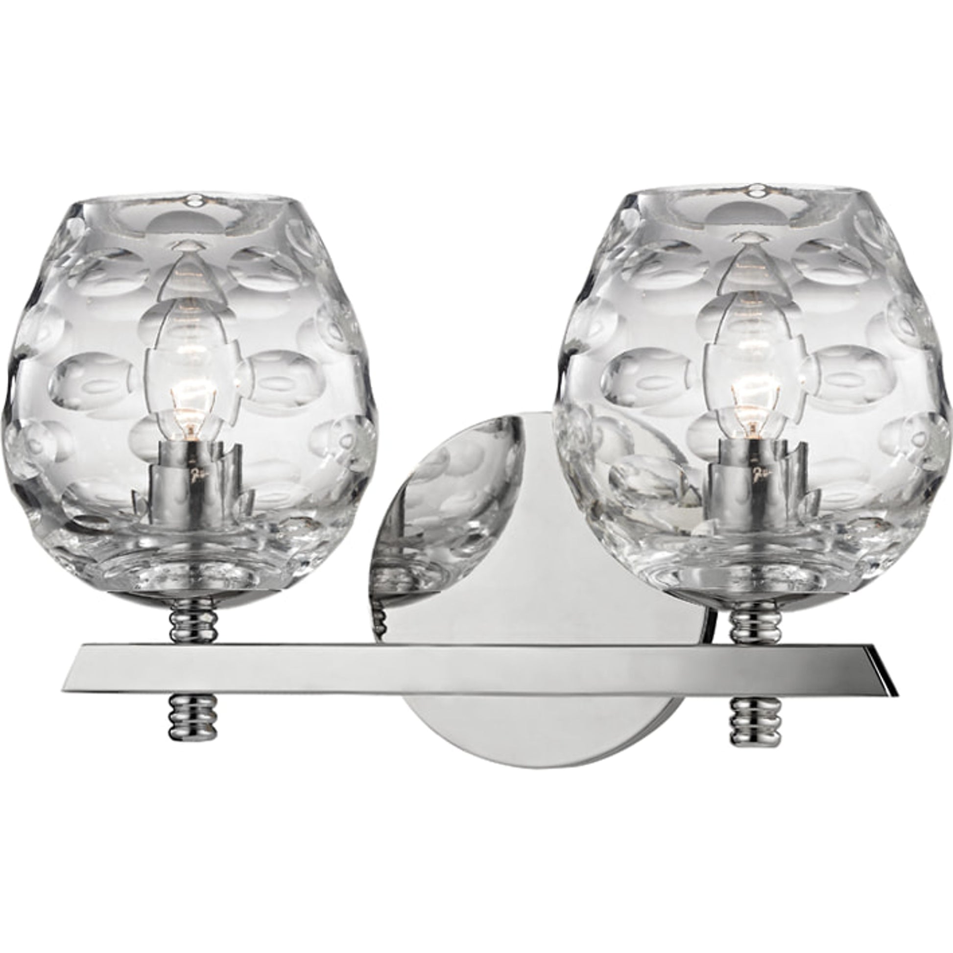 Burns Bath Bracket Light by Hudson Valley. Made from steel in a modern style.