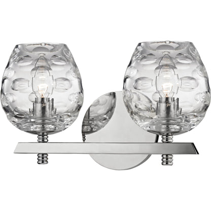 Burns Bath Bracket Light by Hudson Valley. Made from steel in a modern style.