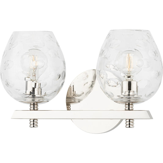 Burns Bath Bracket Light by Hudson Valley. Made from steel in a modern style.