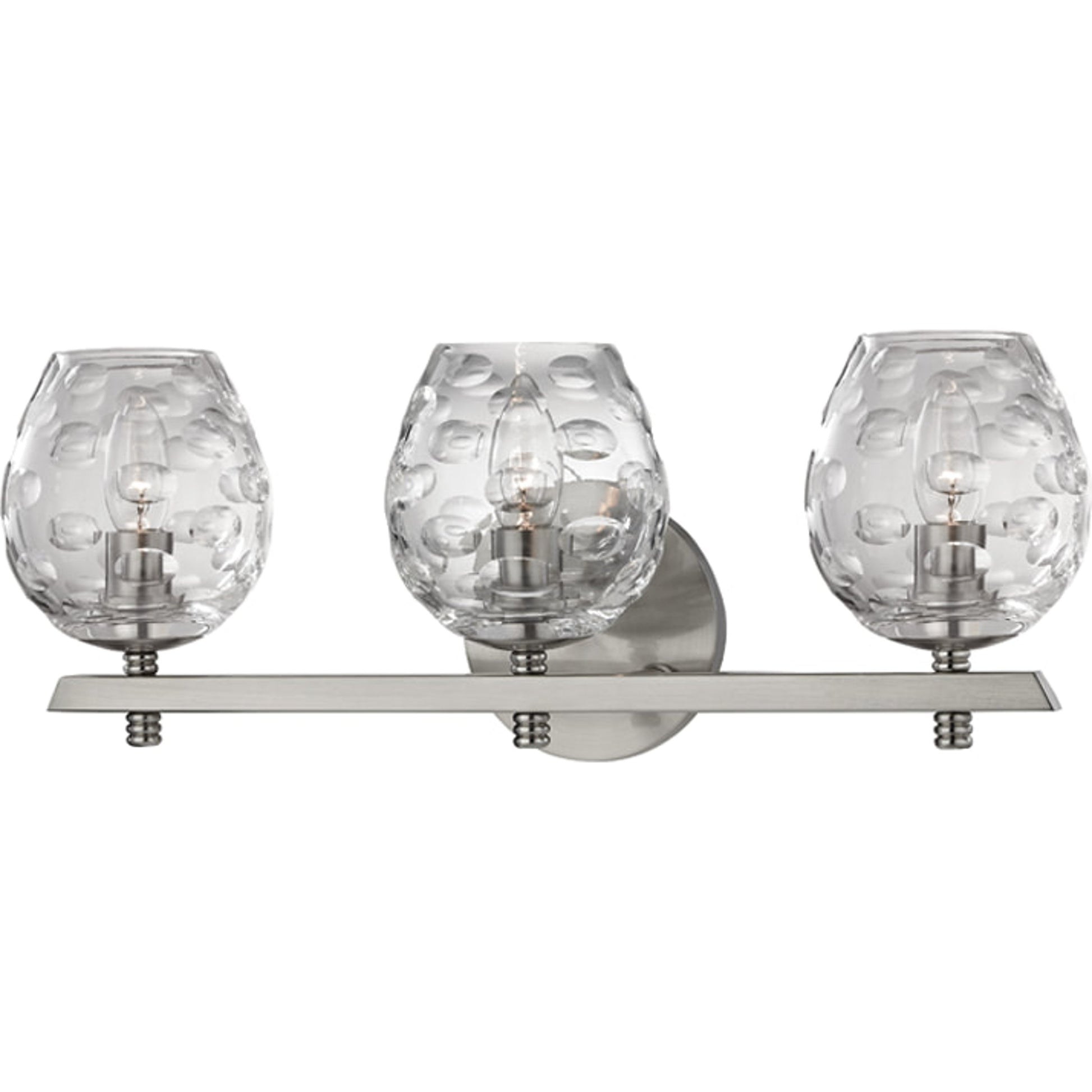 Burns Bath Bracket Light by Hudson Valley. Made from steel in a modern style.