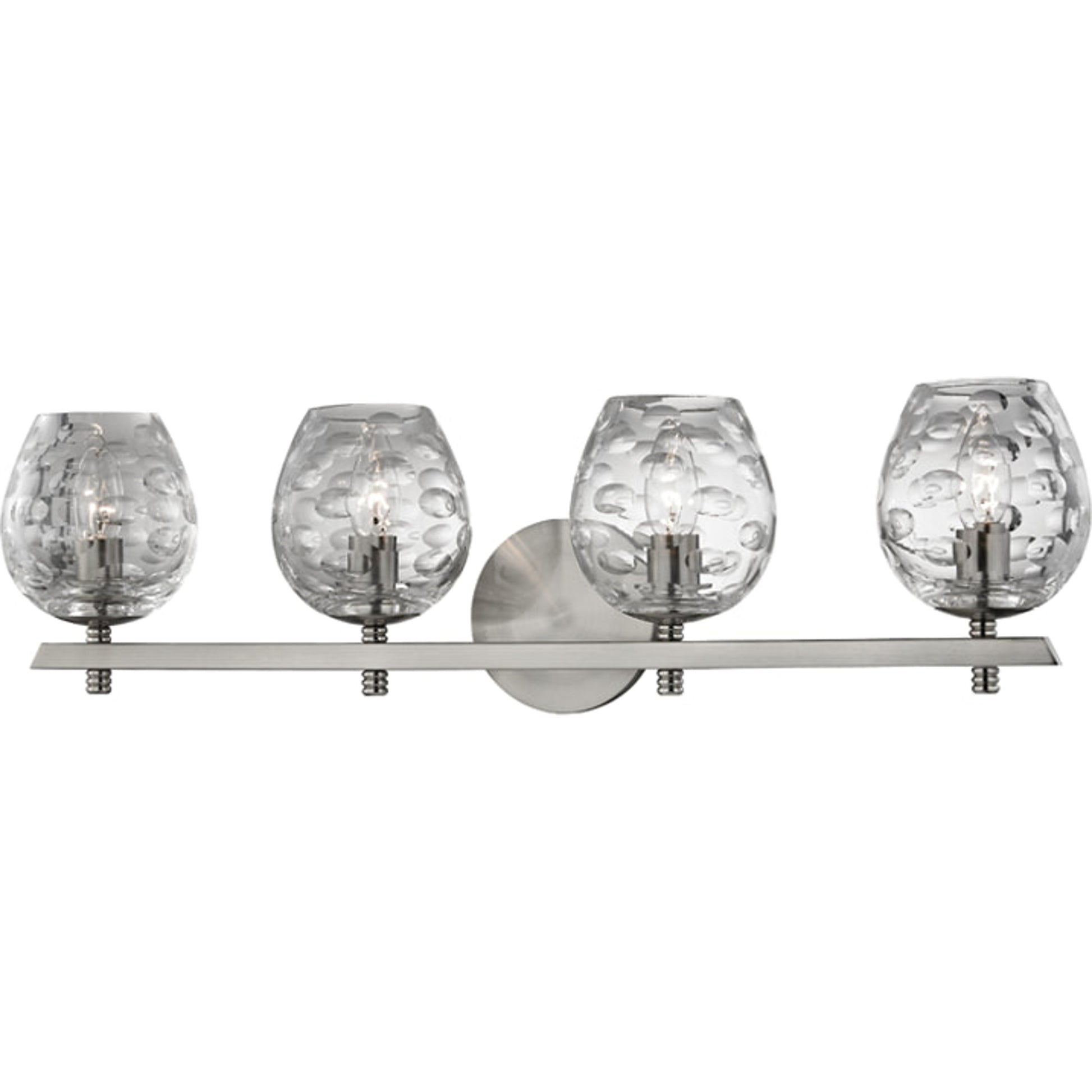 Burns Bath Bracket Light by Hudson Valley. Made from steel in a modern style.