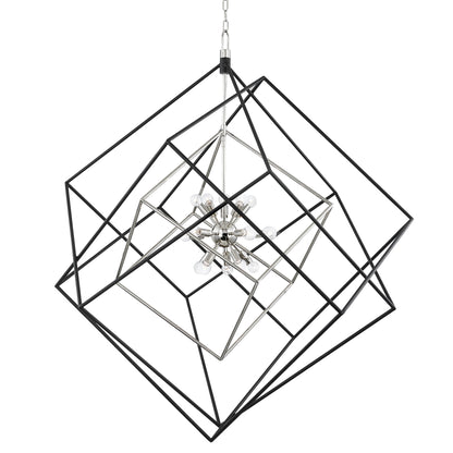 Roundout 15 Light Chandelier by Hudson Valley. Made from steel in a modern style.