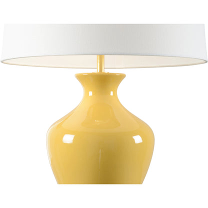 Parkway Lamp by Wildwood in spice mustard glaze, black. Made from unique in a modern style.