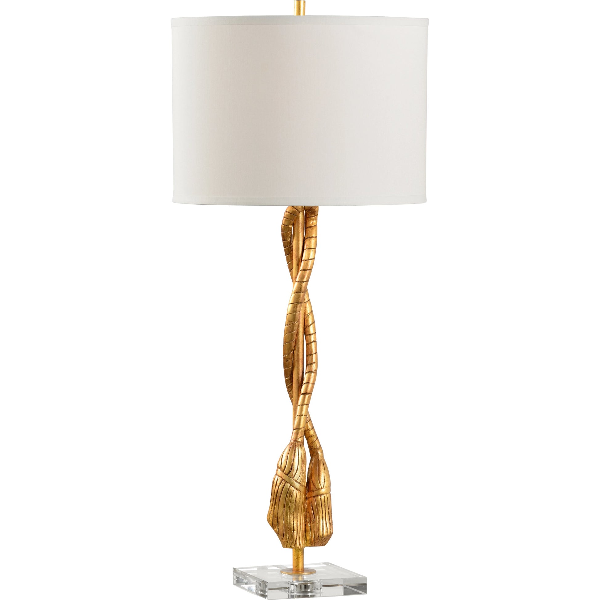 Pomp and Circumstance Lamp by Wildwood in gold, clear. Made from unique in a modern style.