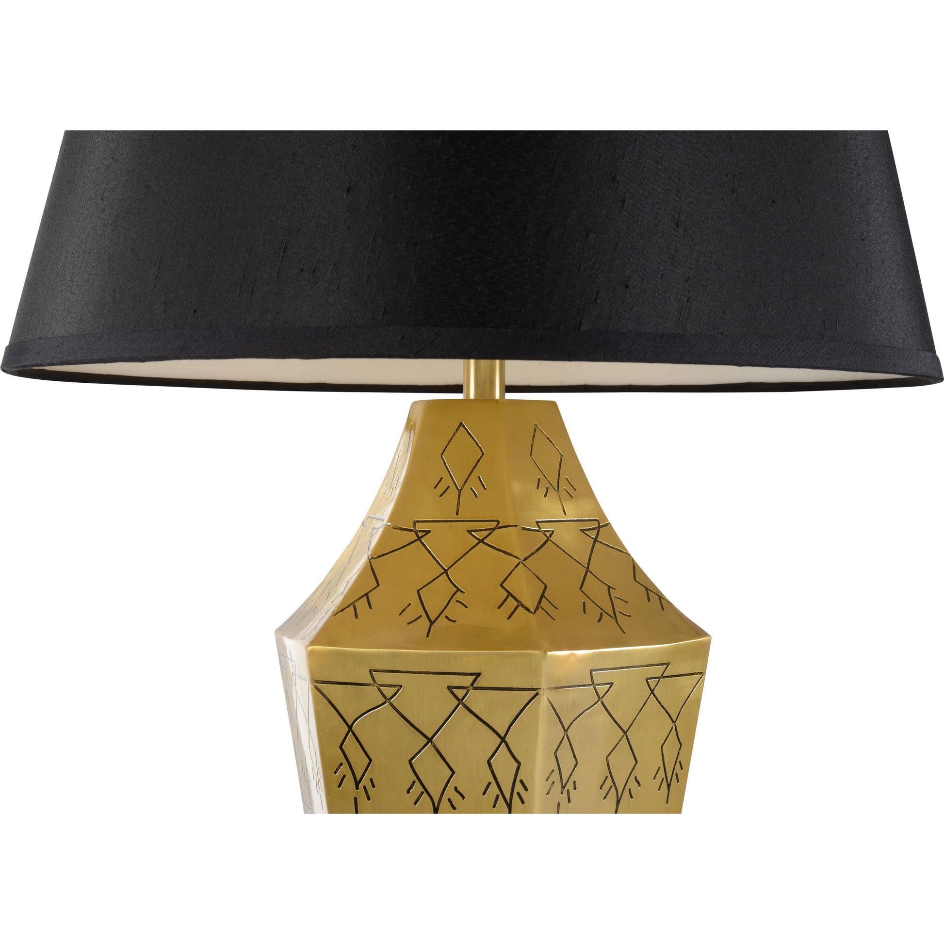Writings on the Wall Lamp by Wildwood in antique. Made from unique in a modern style.