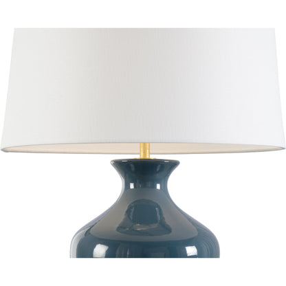 Parkway Lamp by Wildwood in spice mustard glaze, black. Made from unique in a modern style.
