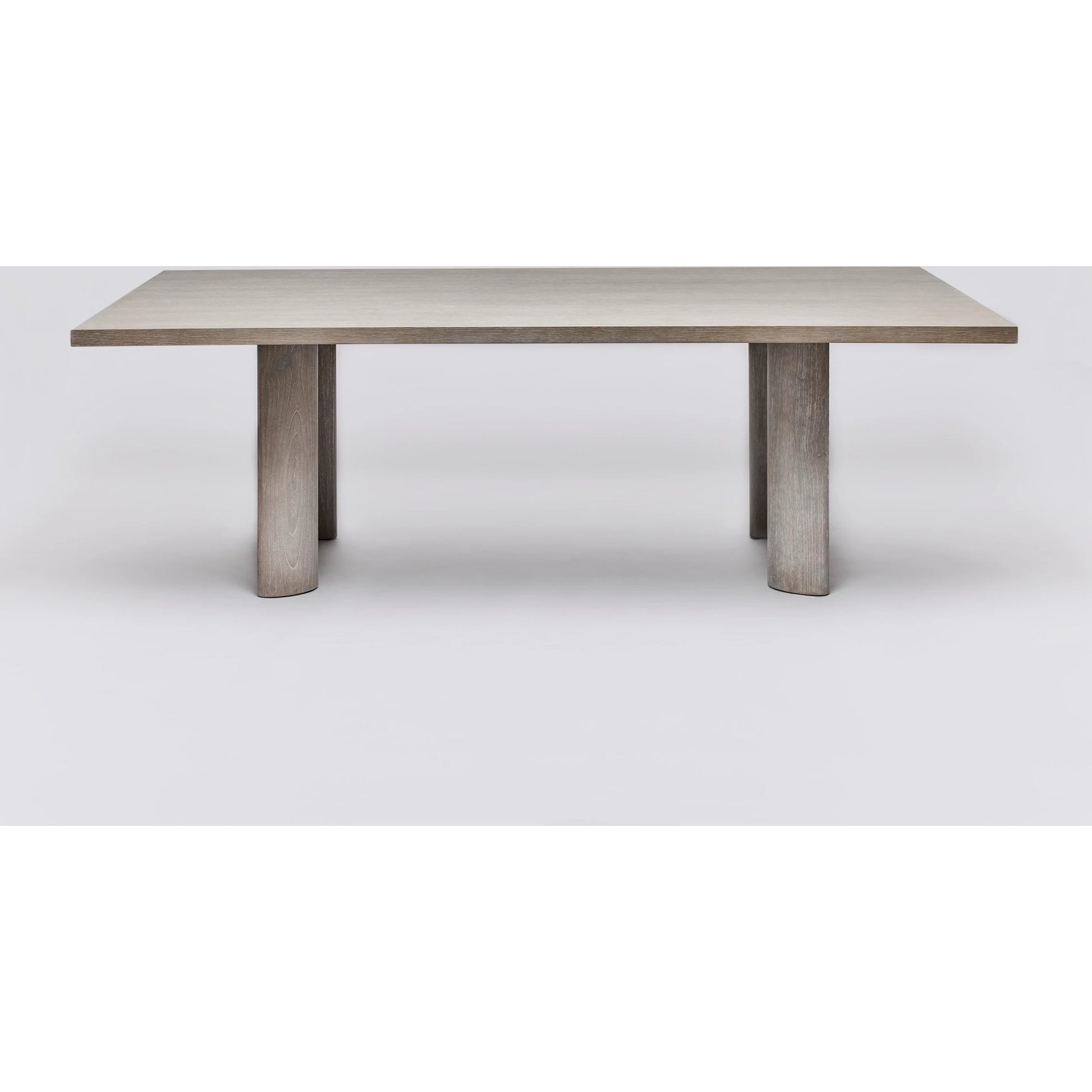 Aubry Dining Table by Interlude Home. Made from oak in a modern style.