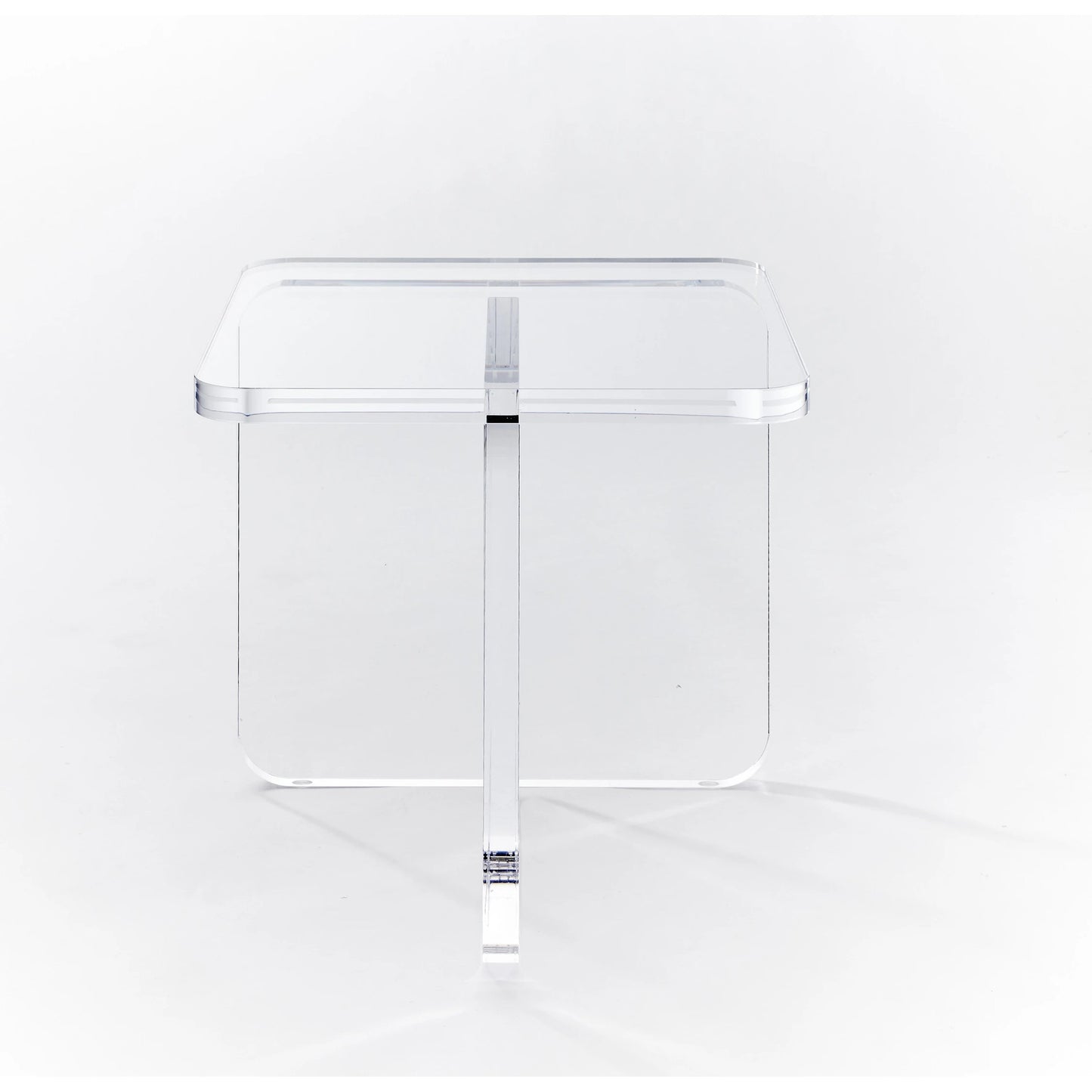 002 SI-2130757 | Additional Silo | Eden Side Table by Interlude Home in clear acrylic. Made from acrylic in a modern style.