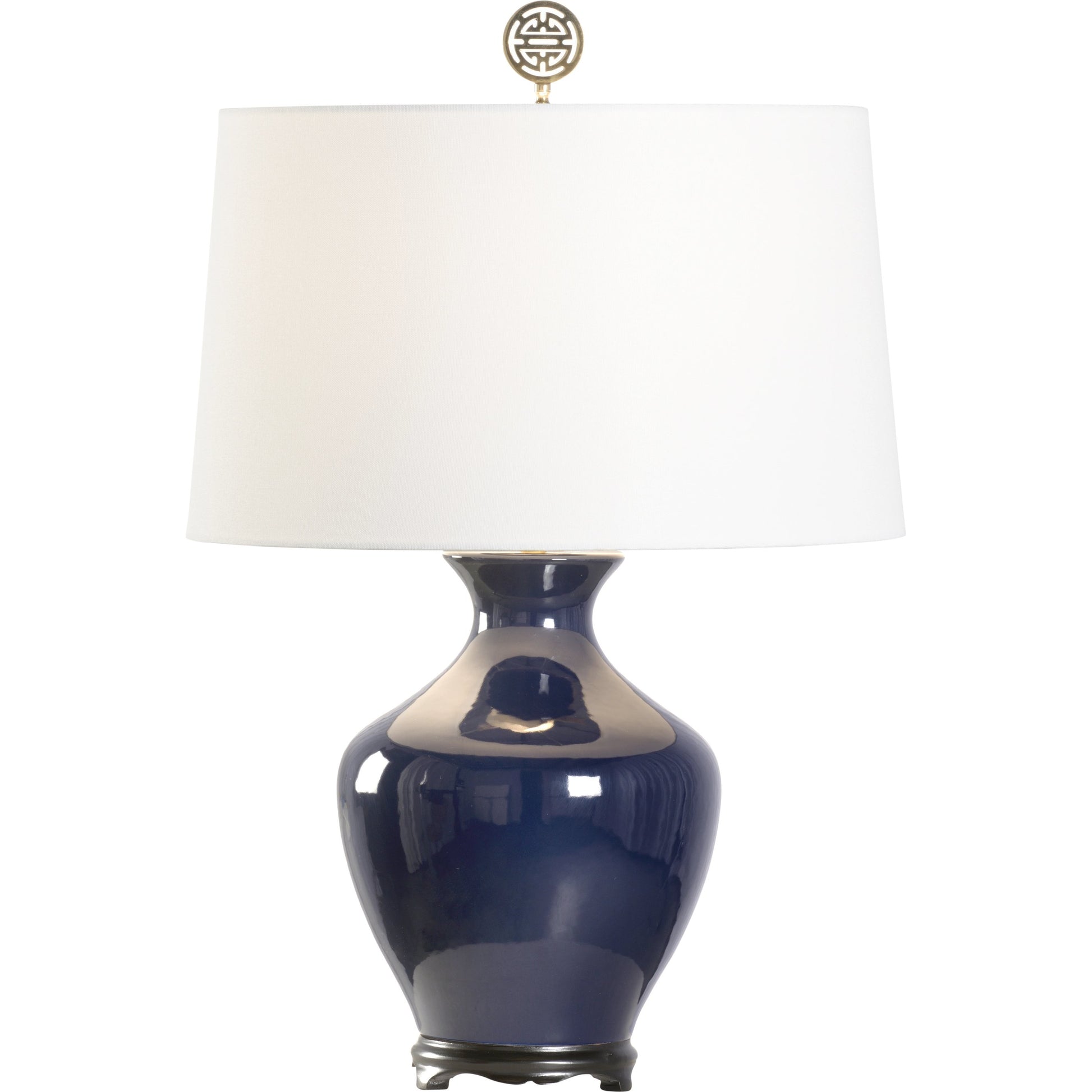 Parkway Lamp by Wildwood in spice mustard glaze, black. Made from unique in a modern style.